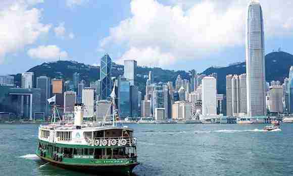 Ride the Star Ferry in Hong Kong