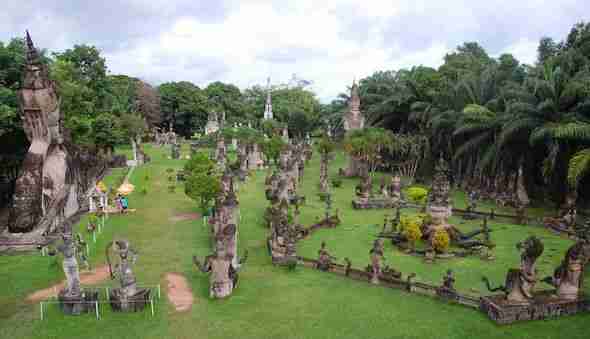 Buddha Park Vientiane Laos
