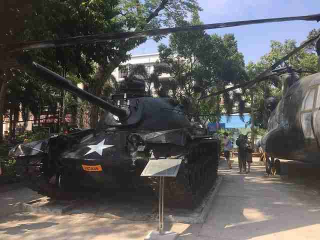 Tank used in the Vietnam war