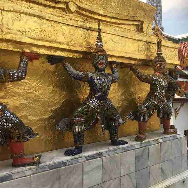 Golden Chedi of Wat Phra Kaew