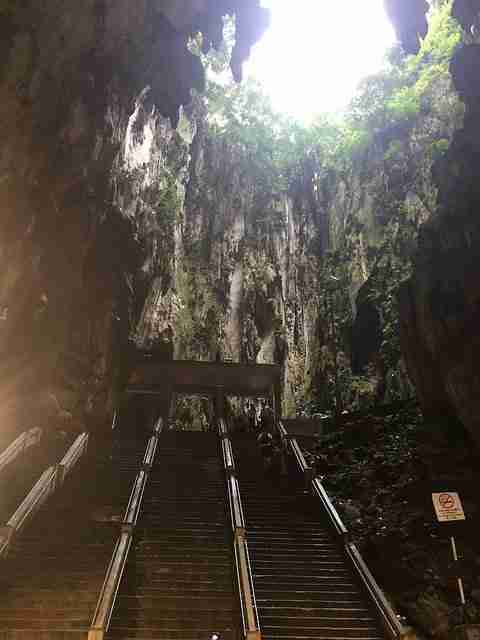 Steps to the Hindu Temple