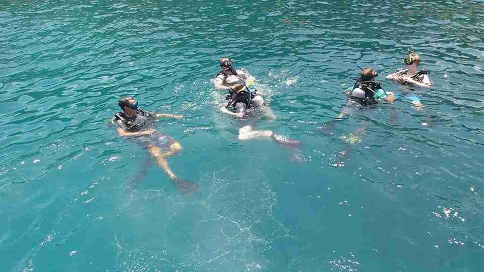 First Dive in Koh Tao