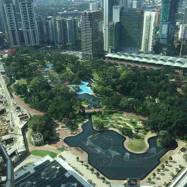 Skybridge View from Petronas Towers