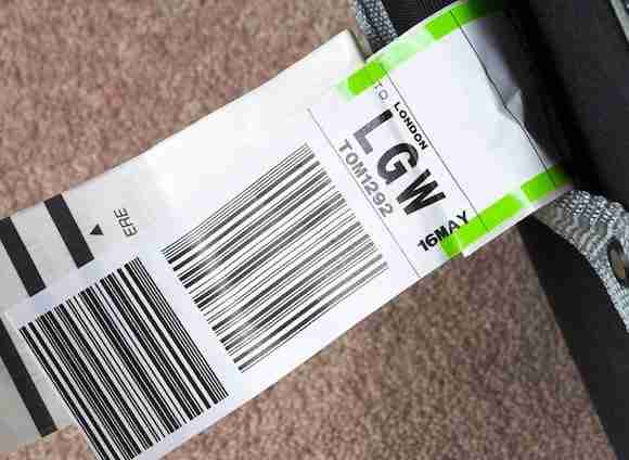 Luggage tags for your travel journal