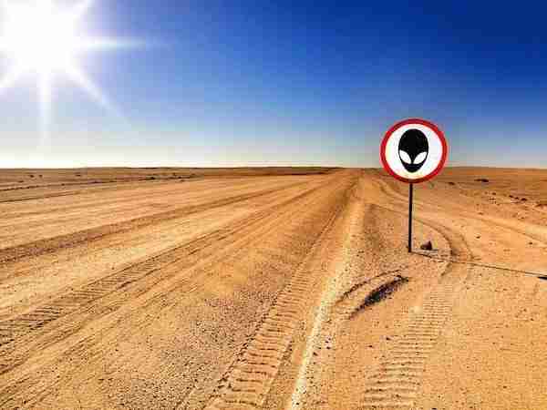 Area 51 Desert Road