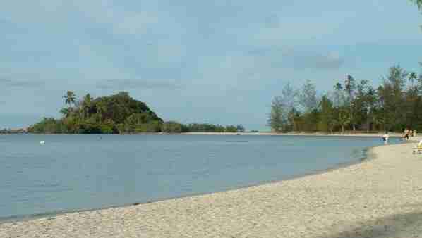 Choeng Mon Beach in koh Samui