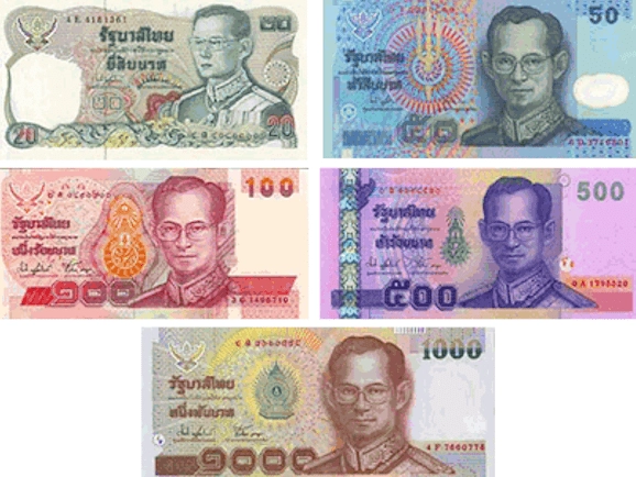 Thai Baht Notes