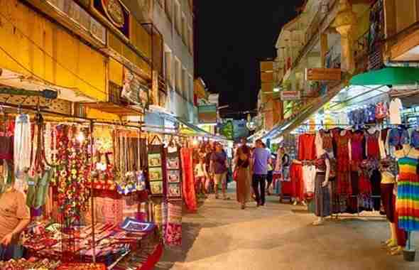 Night market of Chiang Rai