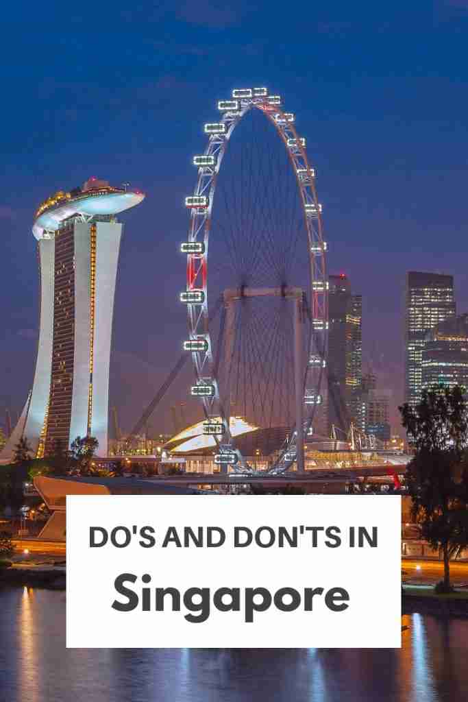 General Dos And Don'ts In Singapore - Ramblingj