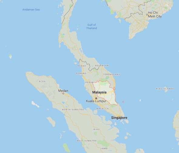 location of pahang malaysia