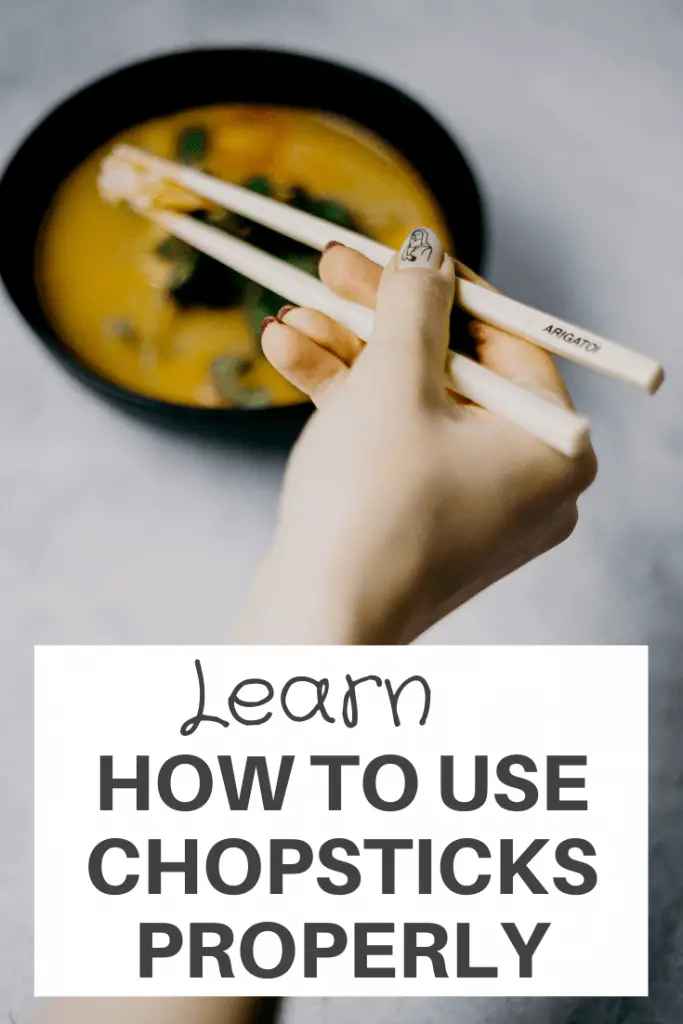 How To Use Chopsticks Properly