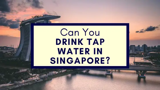 Drink Tap Water in Singapore