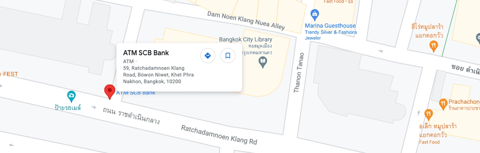 How To Read Thai Street Addresses?